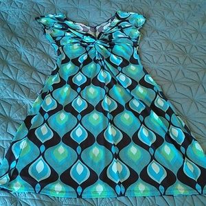Very pretty peacock 🦚 print dress